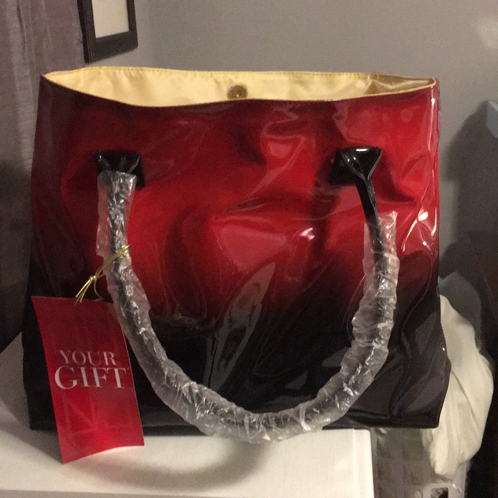 Elizabeth Arden large ombré tote bag